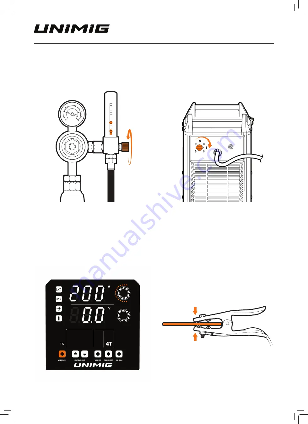 Unimig RAZOR MULTI 250 Operating Manual Download Page 34