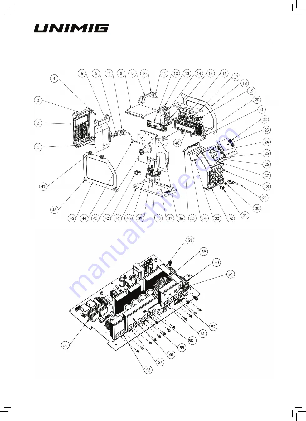 Unimig RAZOR MULTI 250 Скачать руководство пользователя страница 52