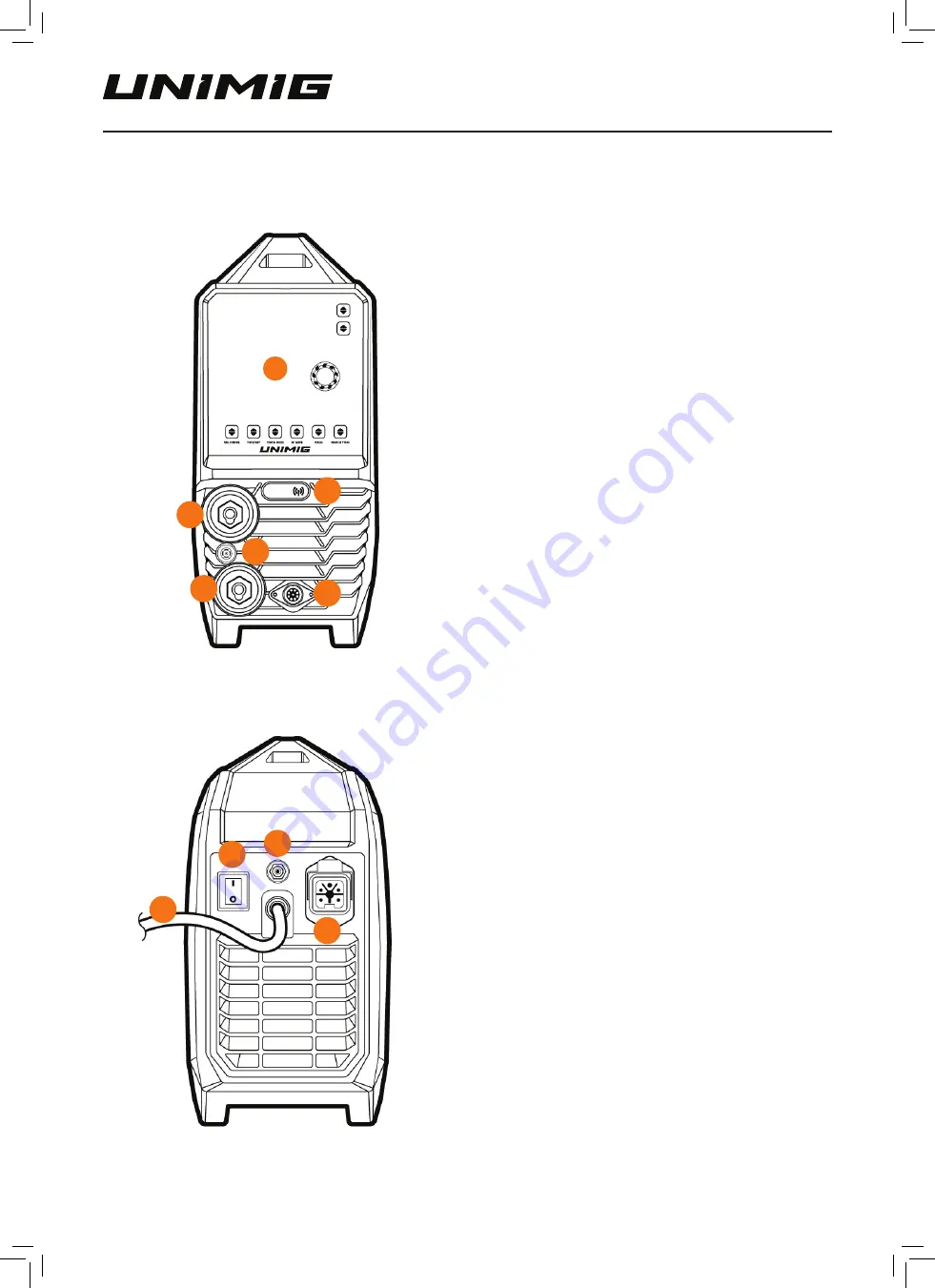 Unimig RAZOR TIG 200 AC/DC Скачать руководство пользователя страница 10