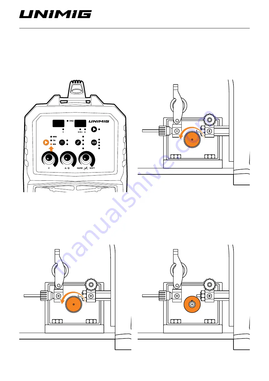 Unimig VIPER MULTI165 Operating Manual Download Page 22