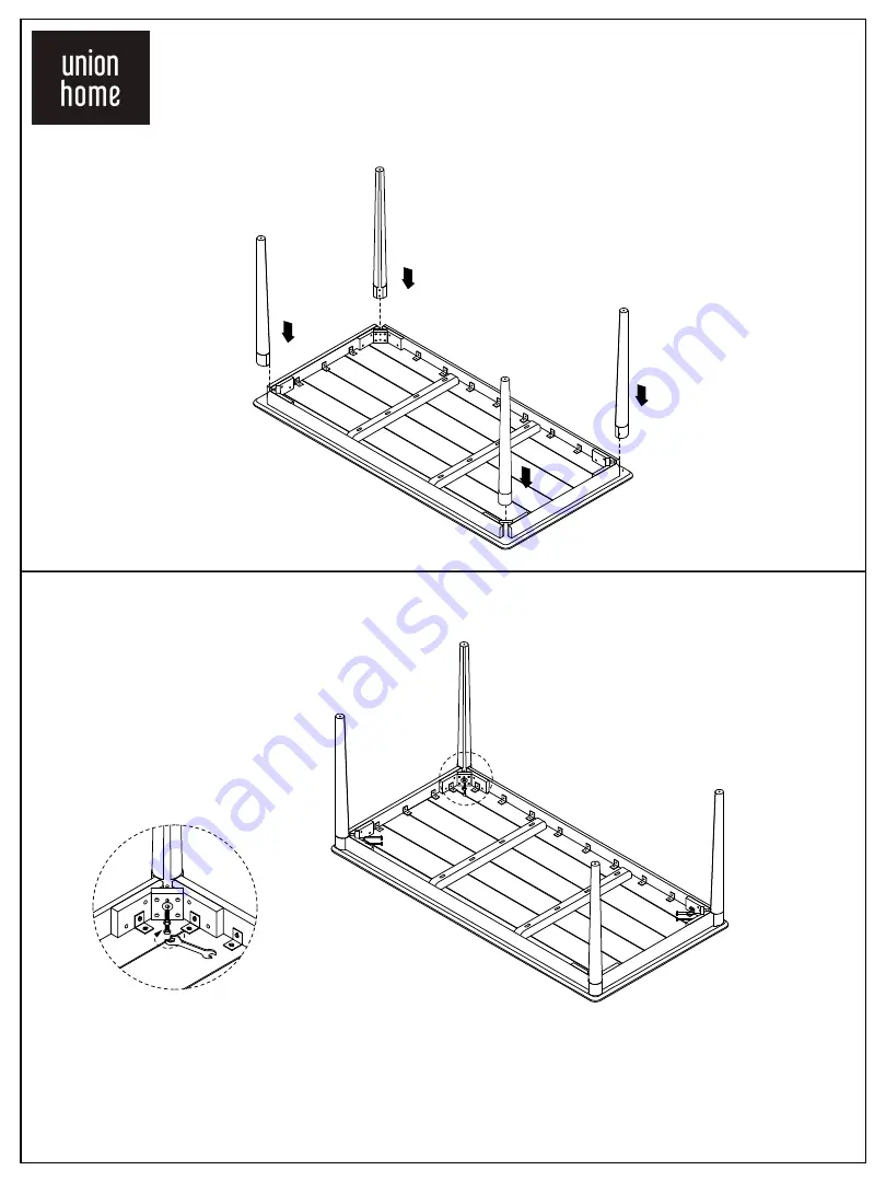 Union Home ALDEN DIN00197 Скачать руководство пользователя страница 2