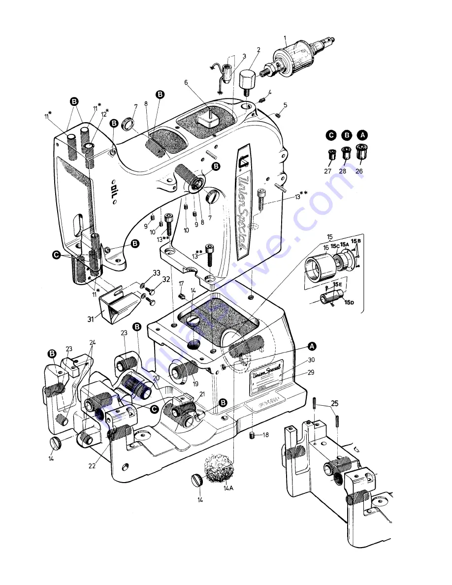 UnionSpecial 80800C Original Instructions Manual Download Page 18