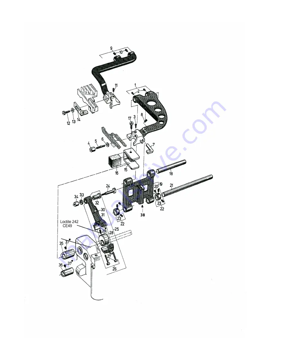 UnionSpecial 80800RN Original Instructions And Illustrated Parts Manual Download Page 34