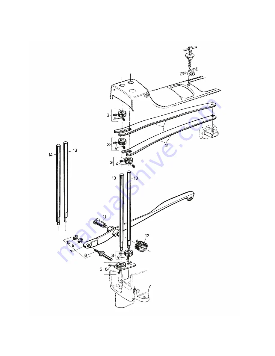 UnionSpecial 80800RN Original Instructions And Illustrated Parts Manual Download Page 36