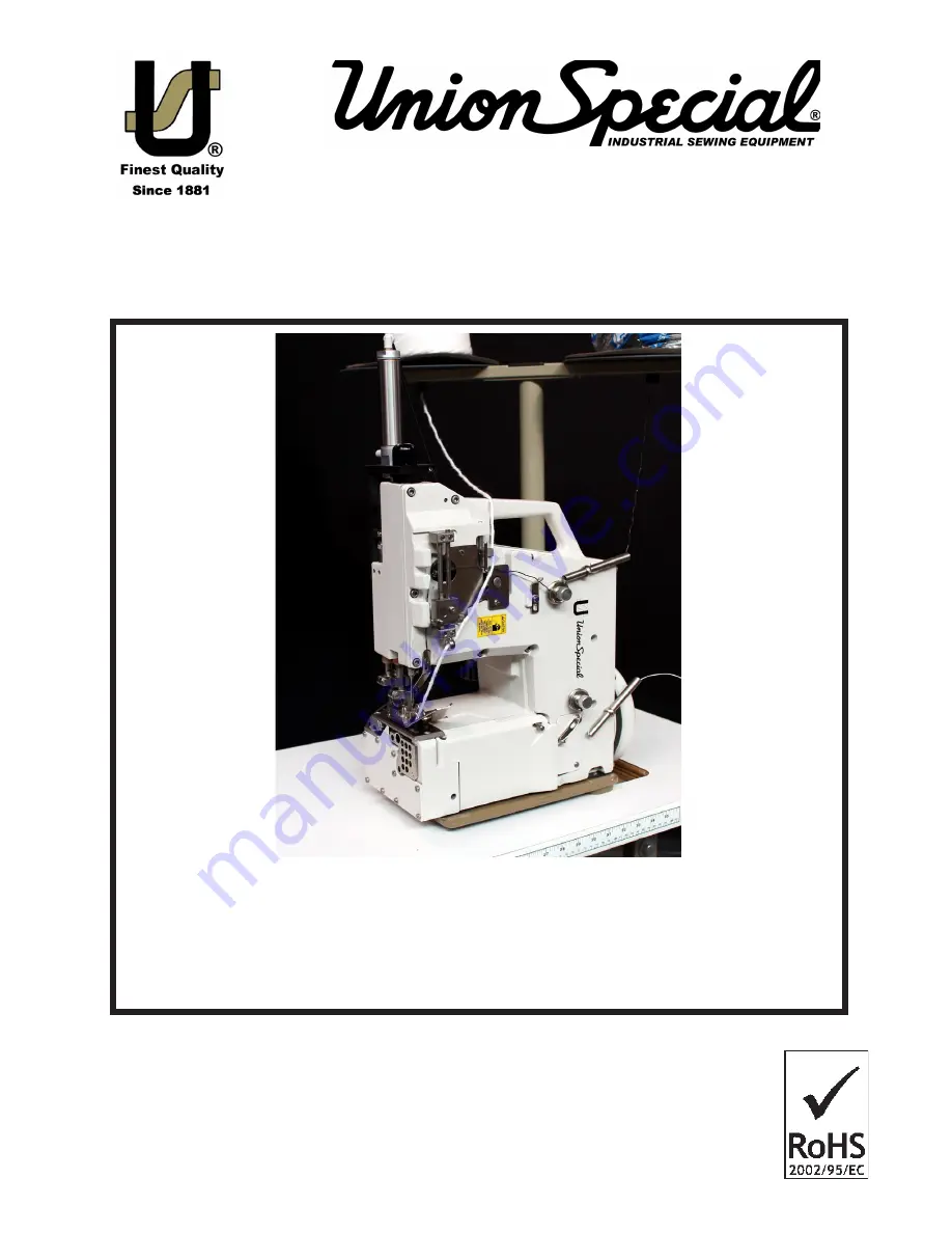 UnionSpecial BM200 Original Instructions Manual Download Page 1