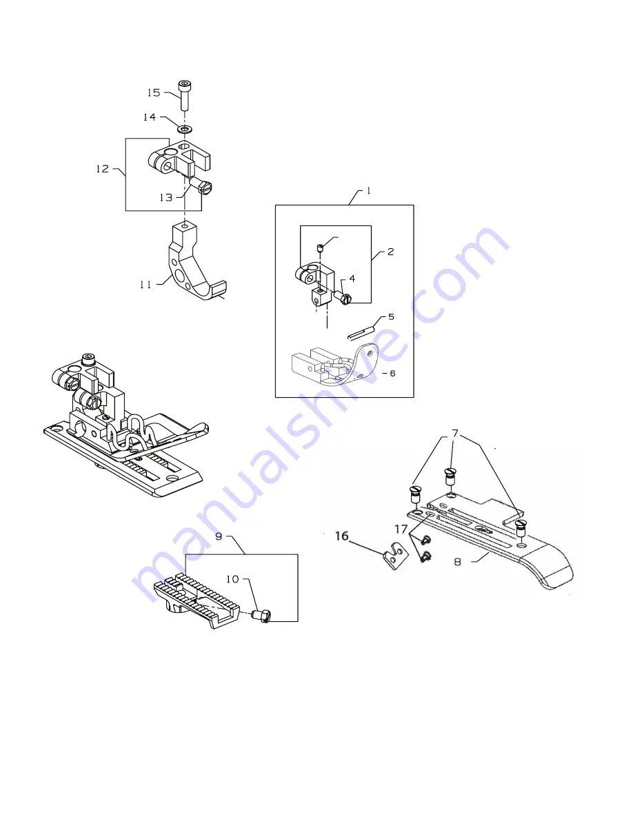 UnionSpecial BM200 Original Instructions Manual Download Page 62