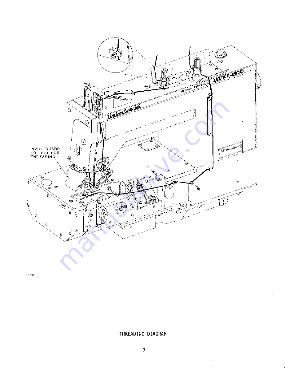 UnionSpecial XF511B100MF Manual Download Page 7