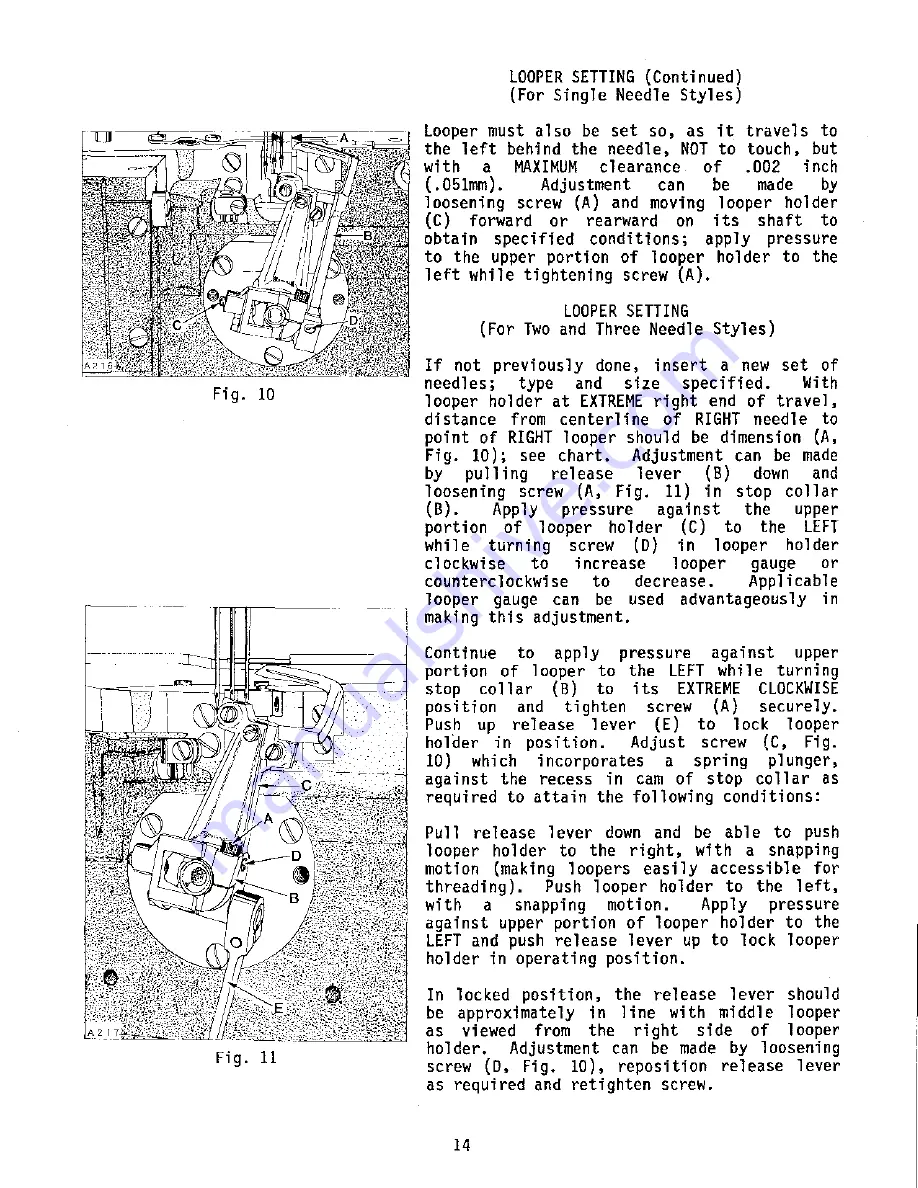 UnionSpecial XF511B100MF Manual Download Page 14