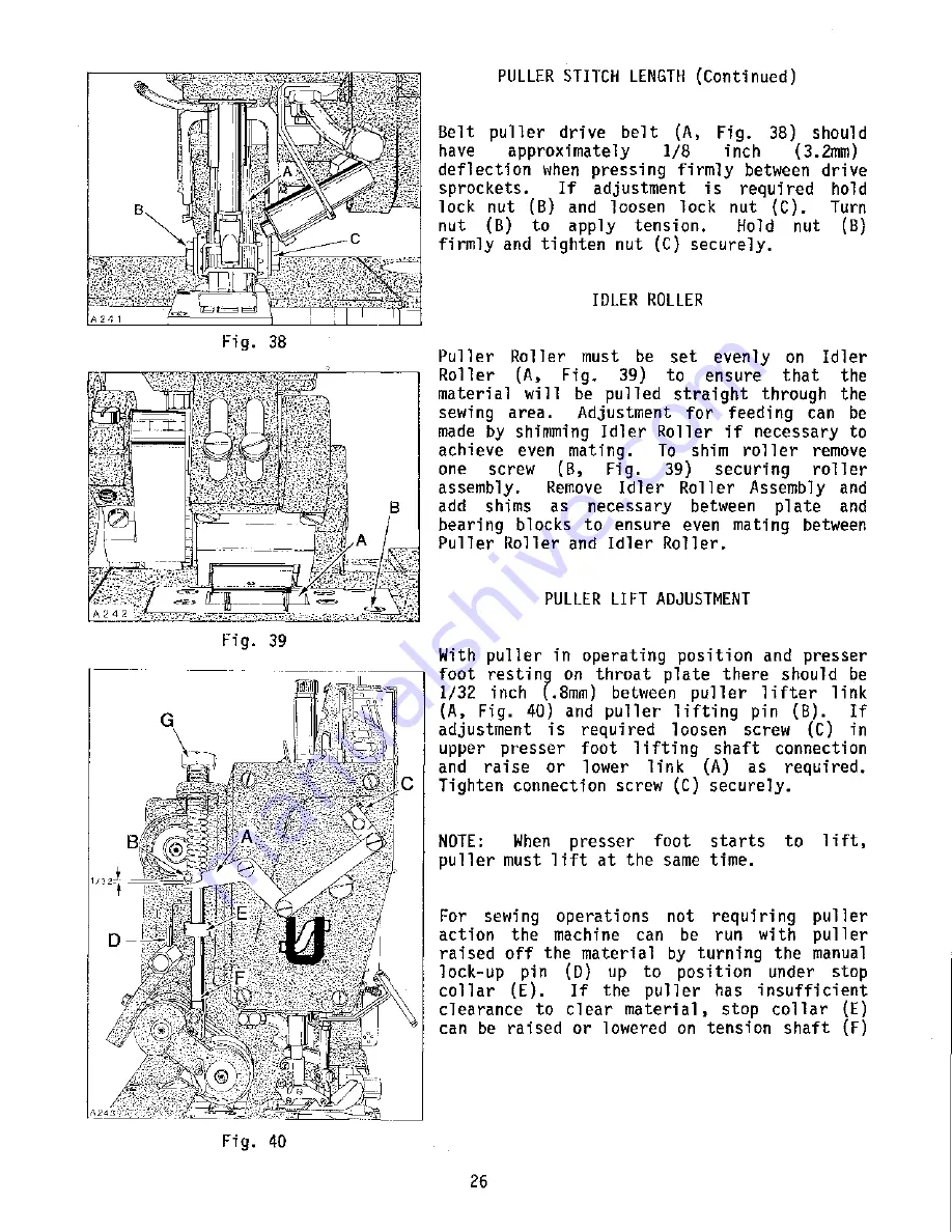 UnionSpecial XF511B100MF Manual Download Page 26