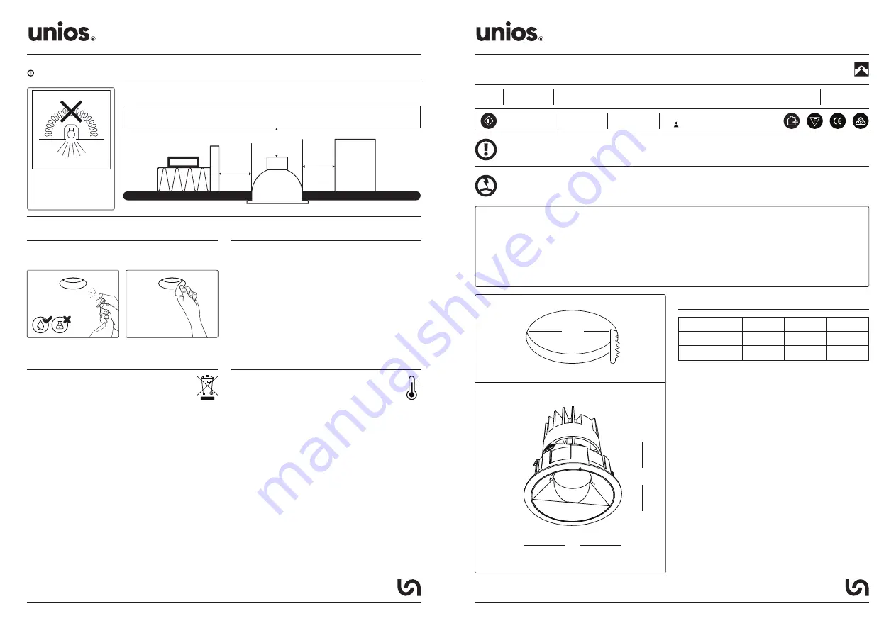 unios Mirage Quick Start Quide Download Page 1