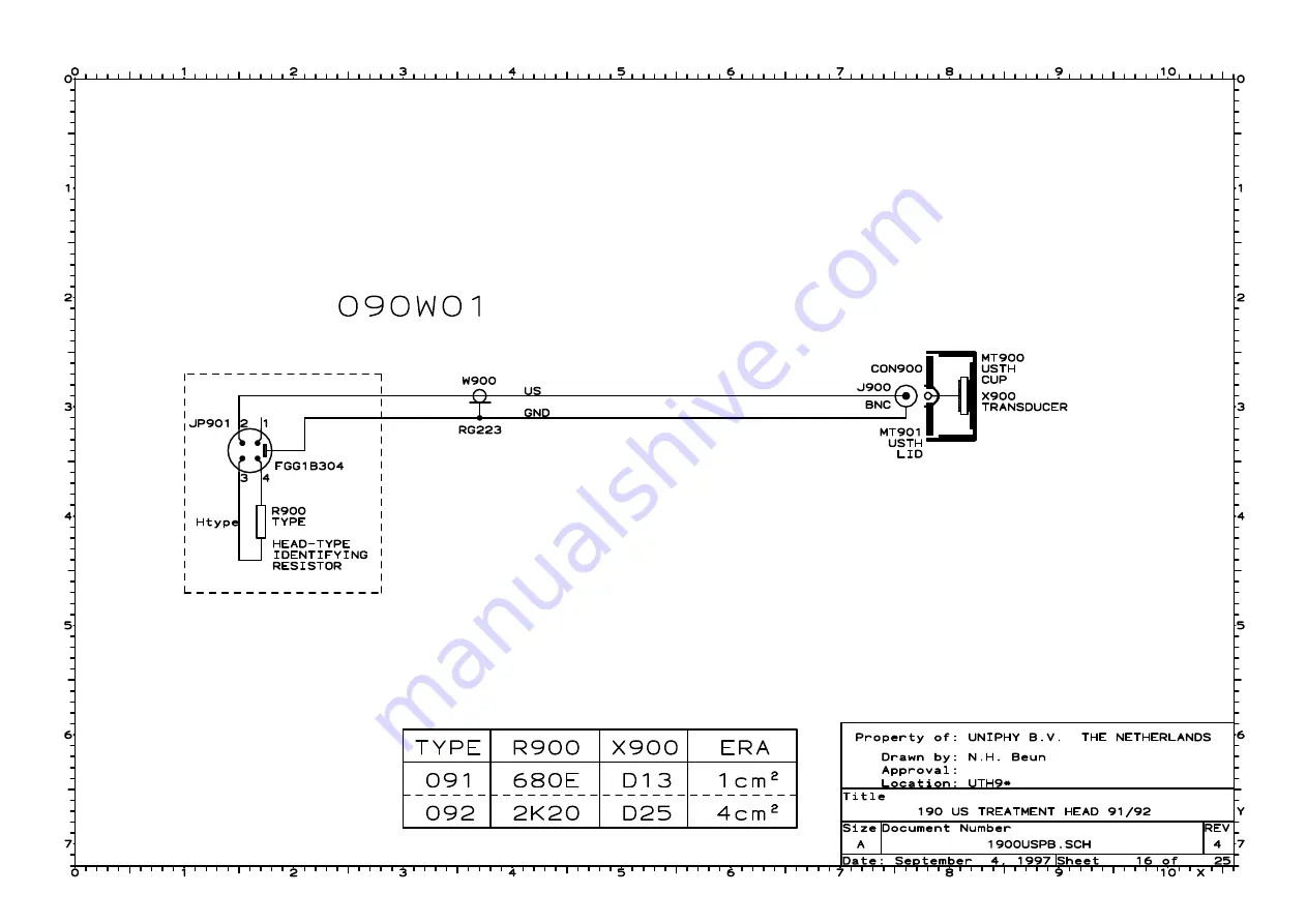 uniphy PHYACTION 190 Service Information Download Page 35