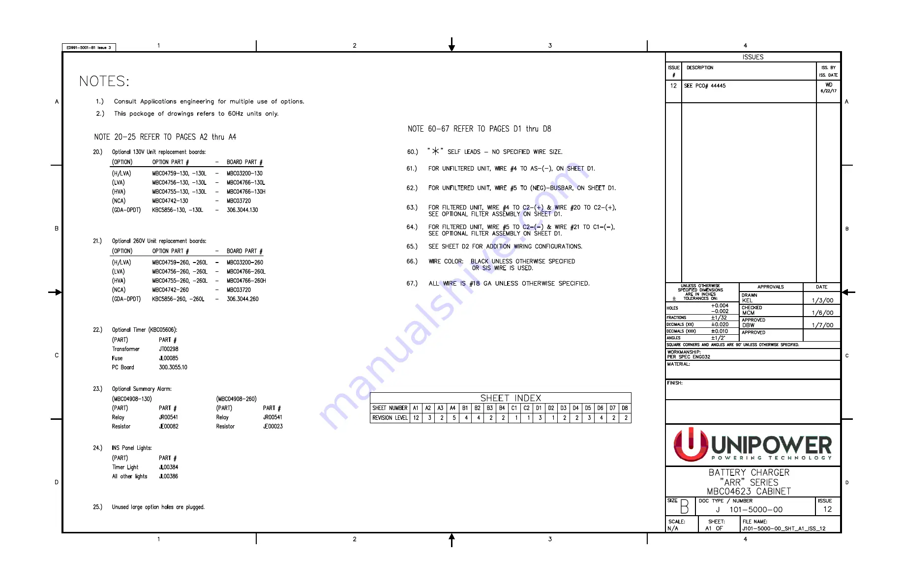 Unipower ARR Series Скачать руководство пользователя страница 38