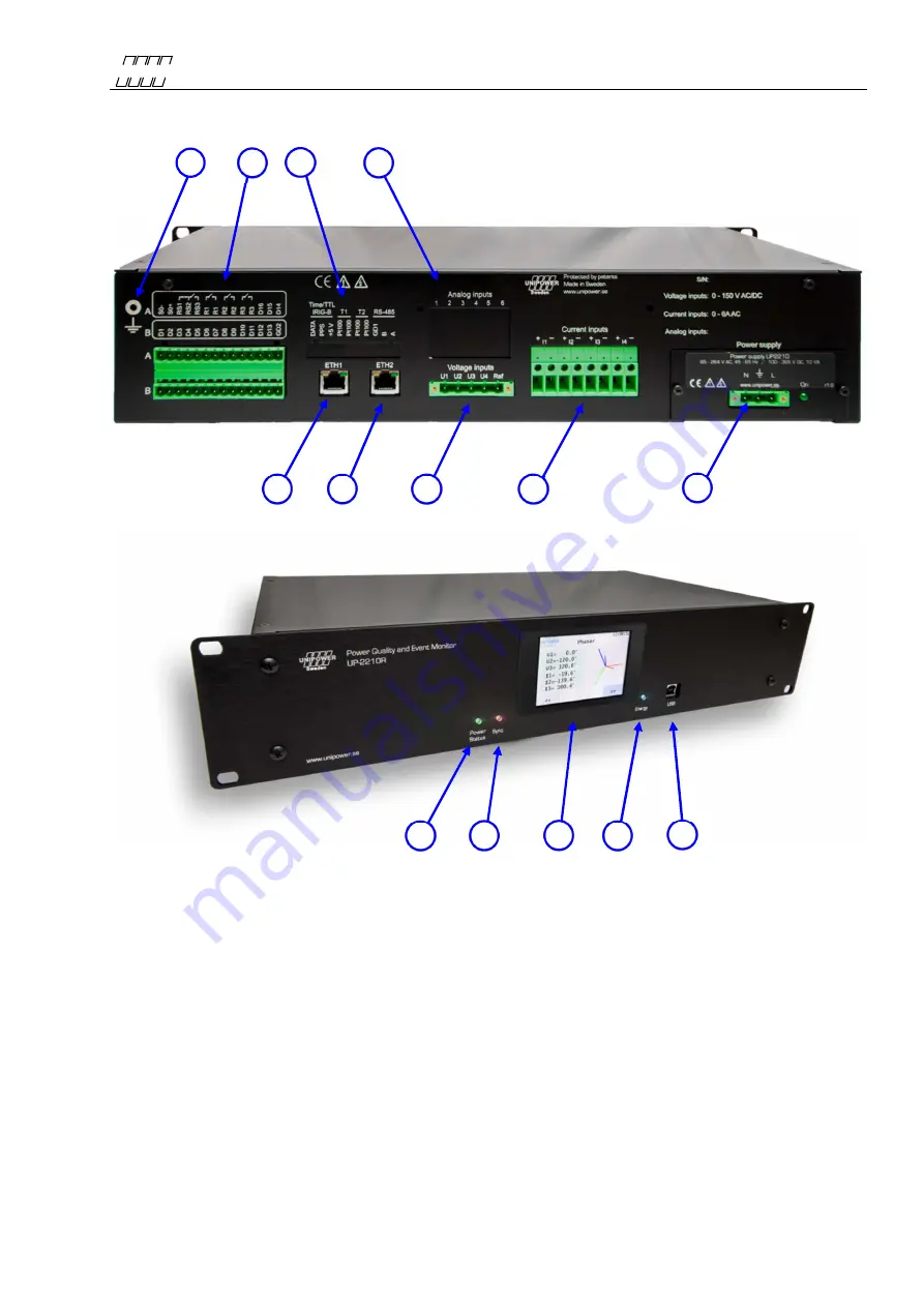 Unipower UP-2210P Installation And Configuration Manual Download Page 15