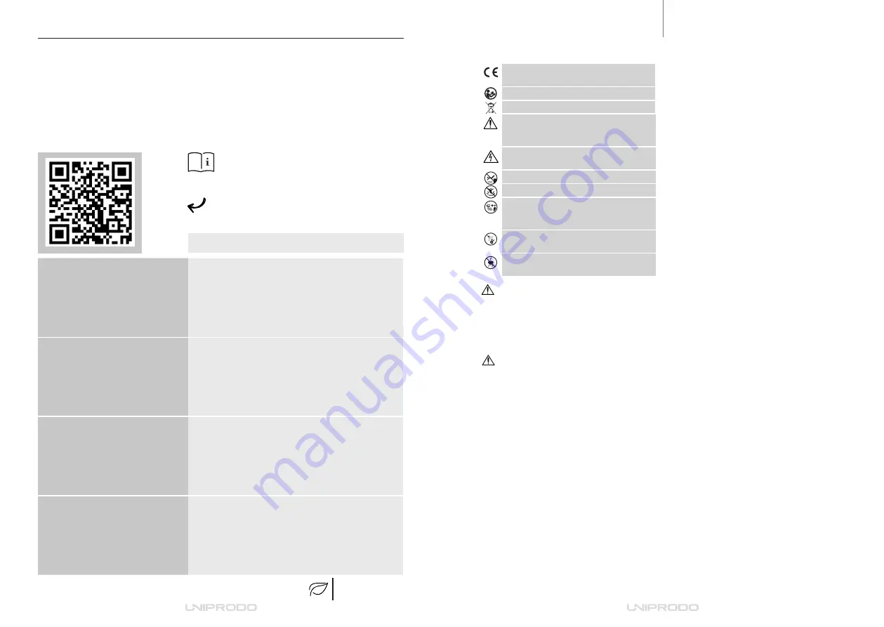 UNIPRODO UNI POOLS 14 User Manual Download Page 2