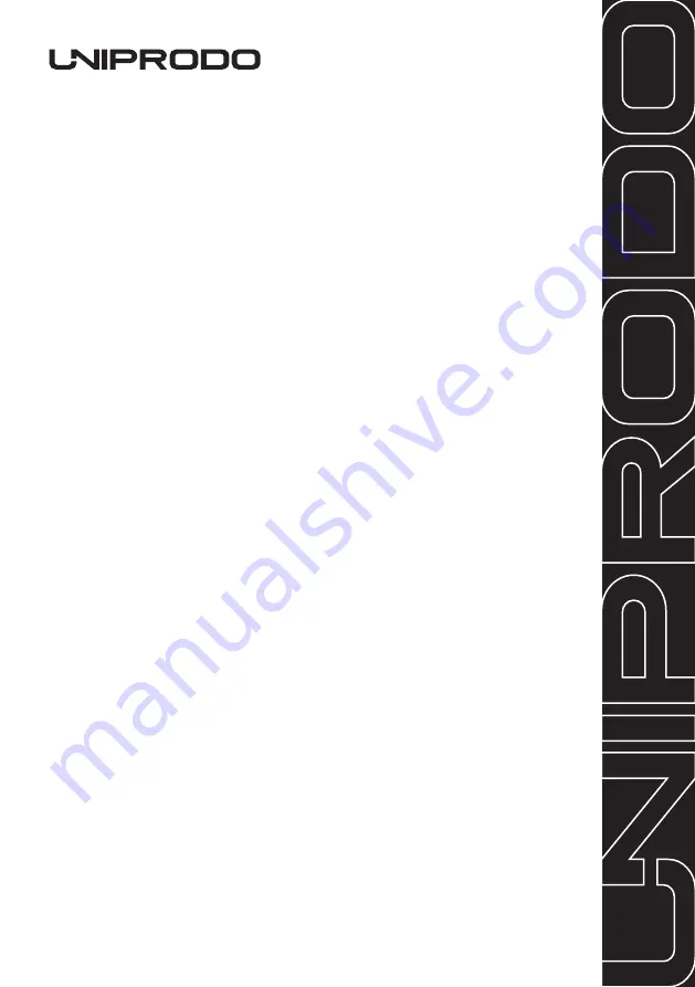 UNIPRODO UNI SC 01 User Manual Download Page 3