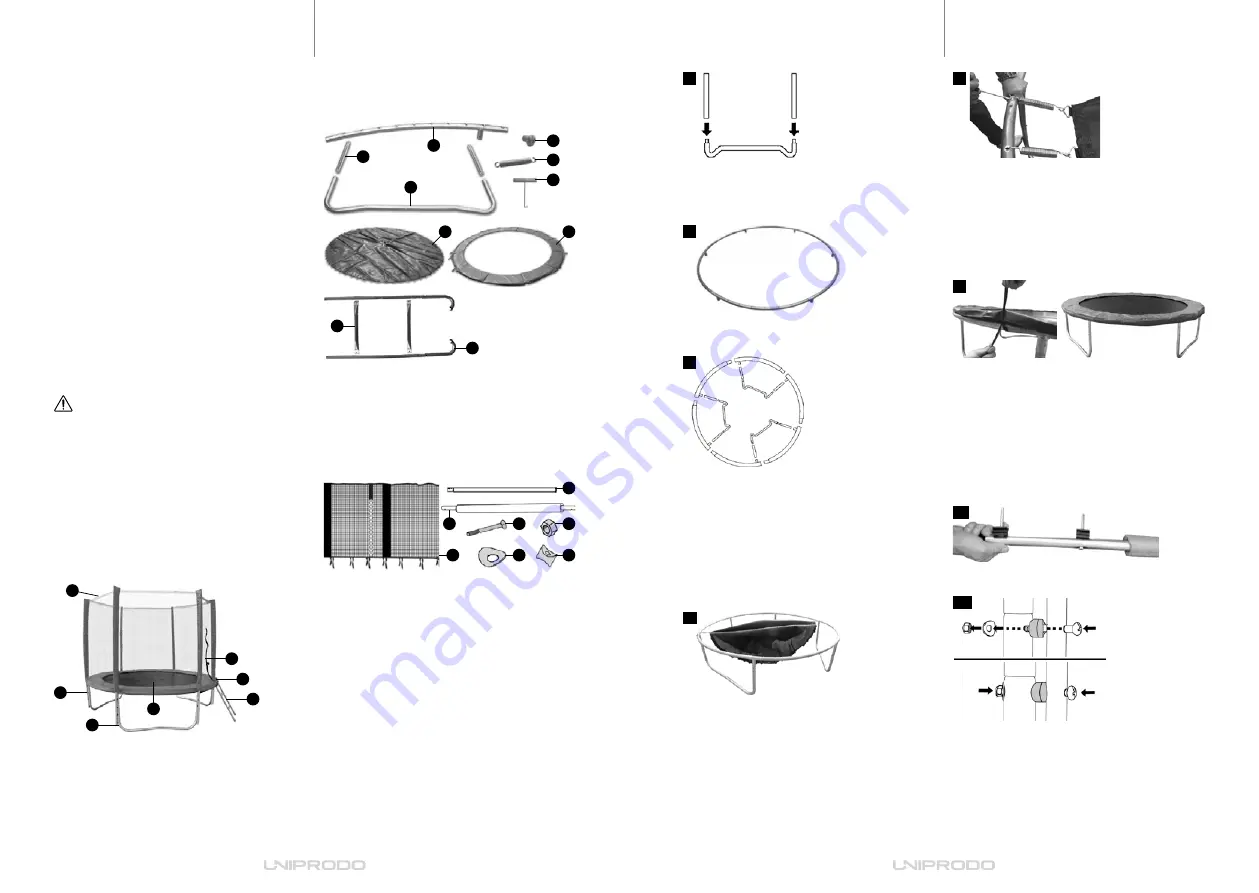 UNIPRODO UNI TRAMPOLINE 04 User Manual Download Page 11