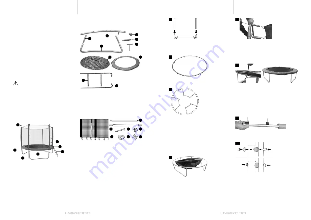 UNIPRODO UNI TRAMPOLINE 04 User Manual Download Page 15