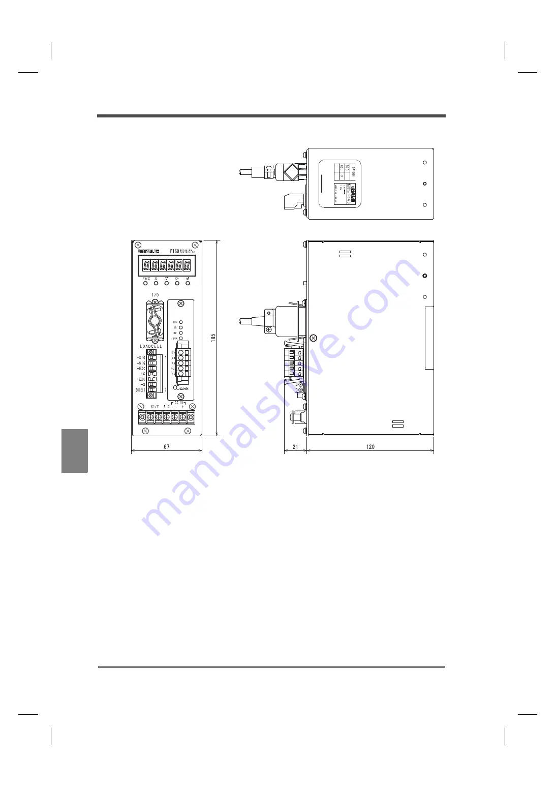 Unipulse F160 Operation Manual Download Page 85