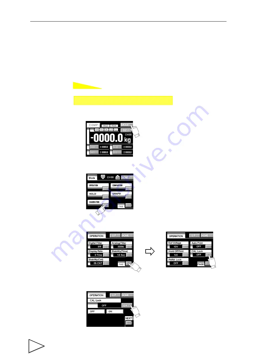 Unipulse F370 Operation Manual Download Page 35