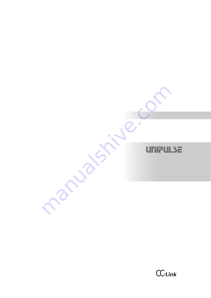 Unipulse F372A Operation Manual Download Page 1