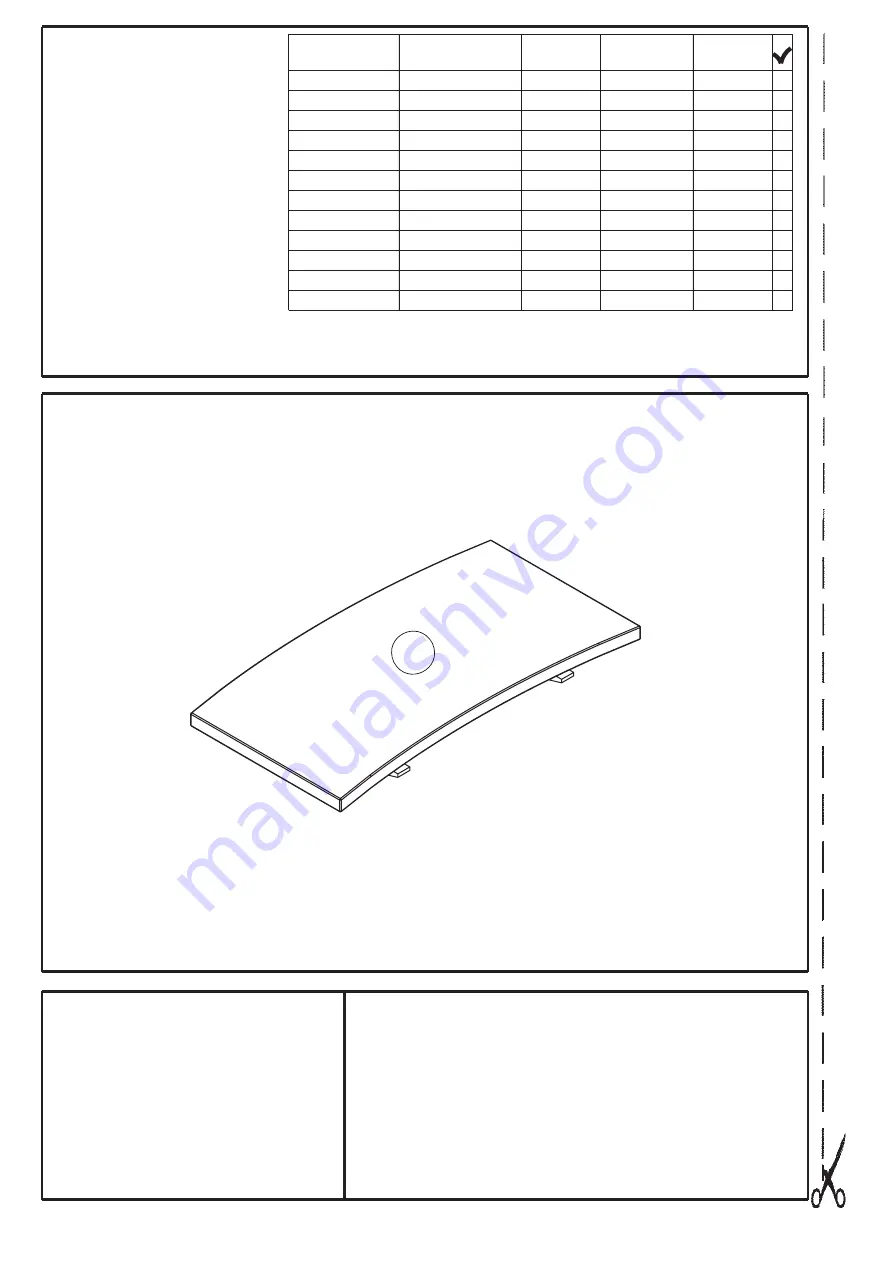 Unique Furniture Goliath Leaf 36511002 Assembly Instruction Download Page 2