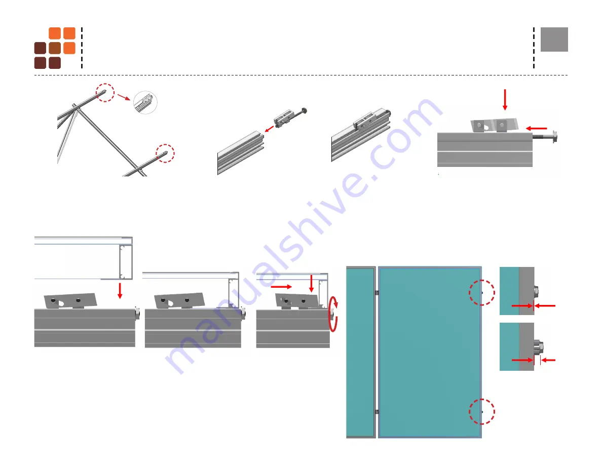 UNIRAC SOLARMOUNT ASCENDER 2-ROW ELEVATED Installation Manual Download Page 23