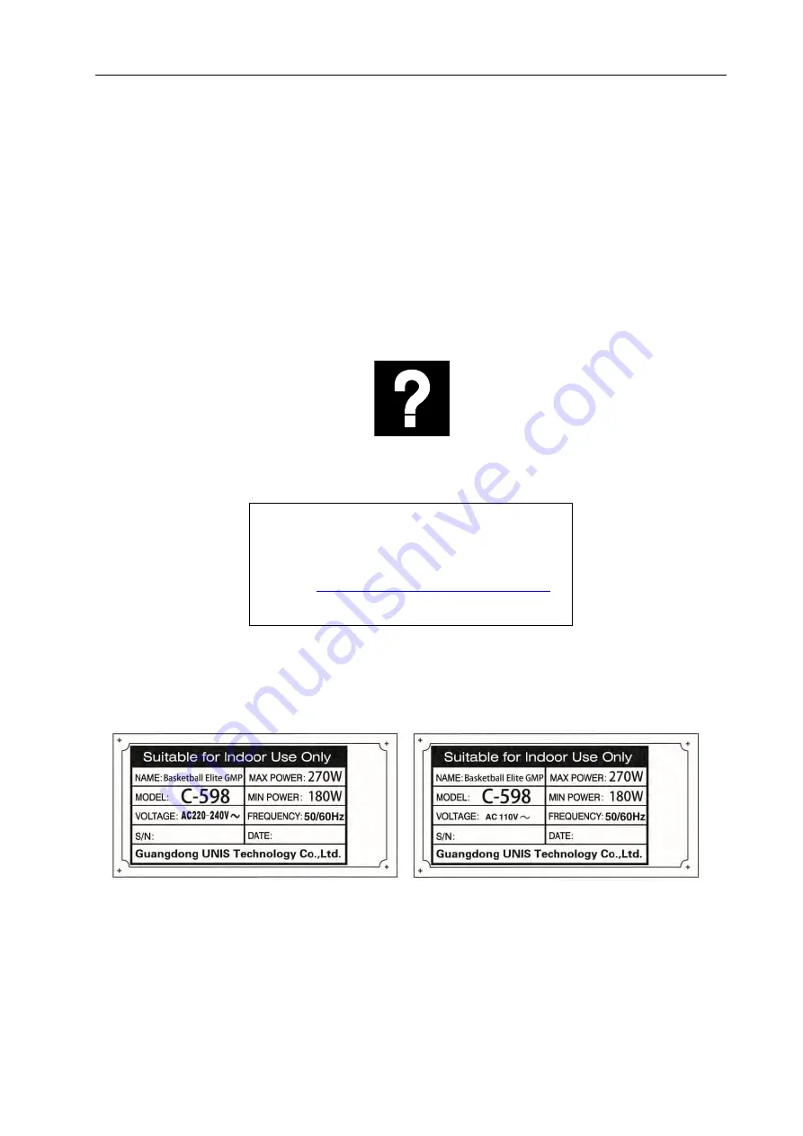 UNIS B137 Operation Manual Download Page 2