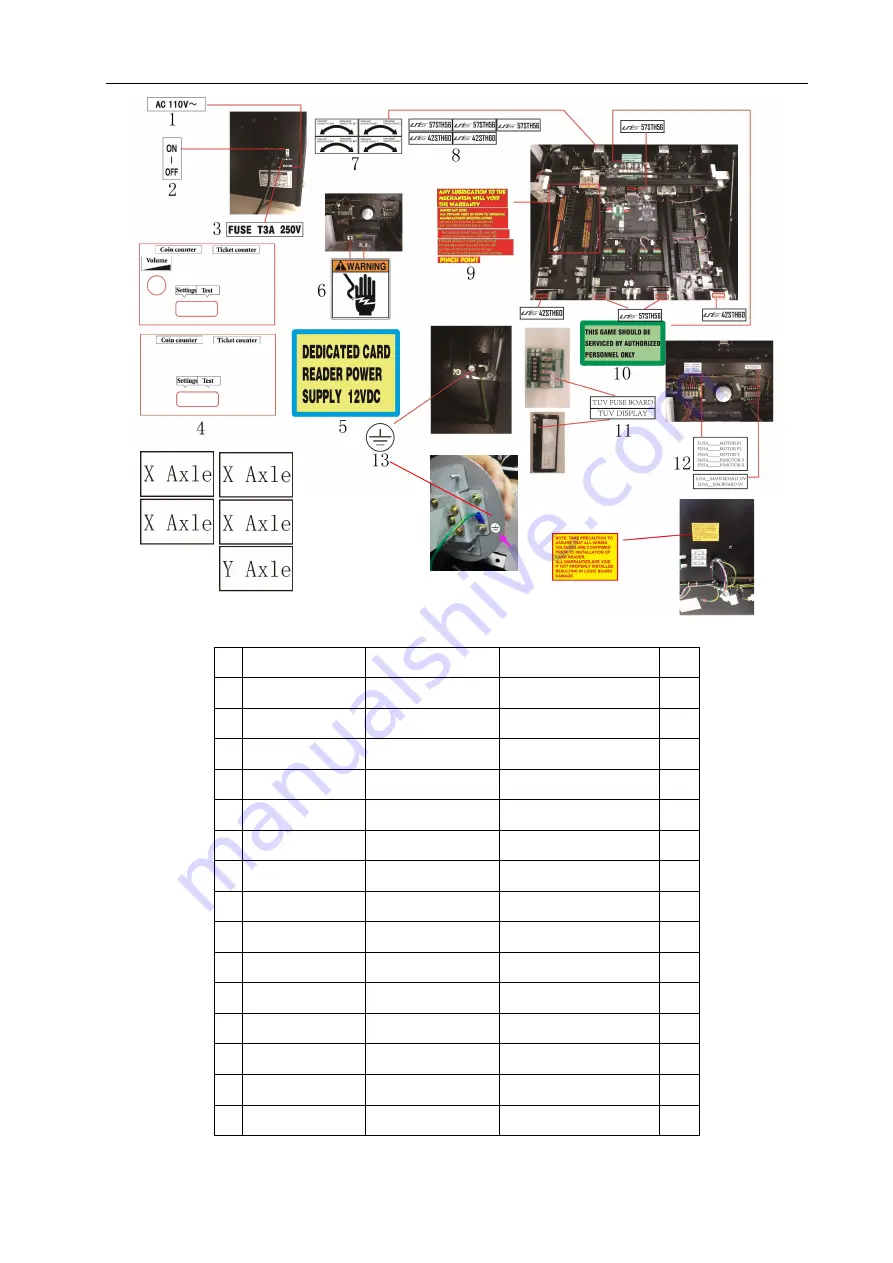 UNIS PONG Arcade Operation Manual Download Page 38