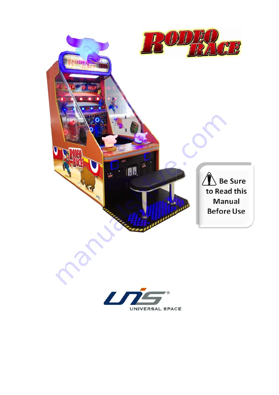 UNIS RODEO RACE Operation Manual Download Page 1