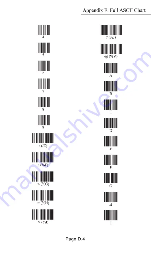 Unitech MS 230 User Manual Download Page 54