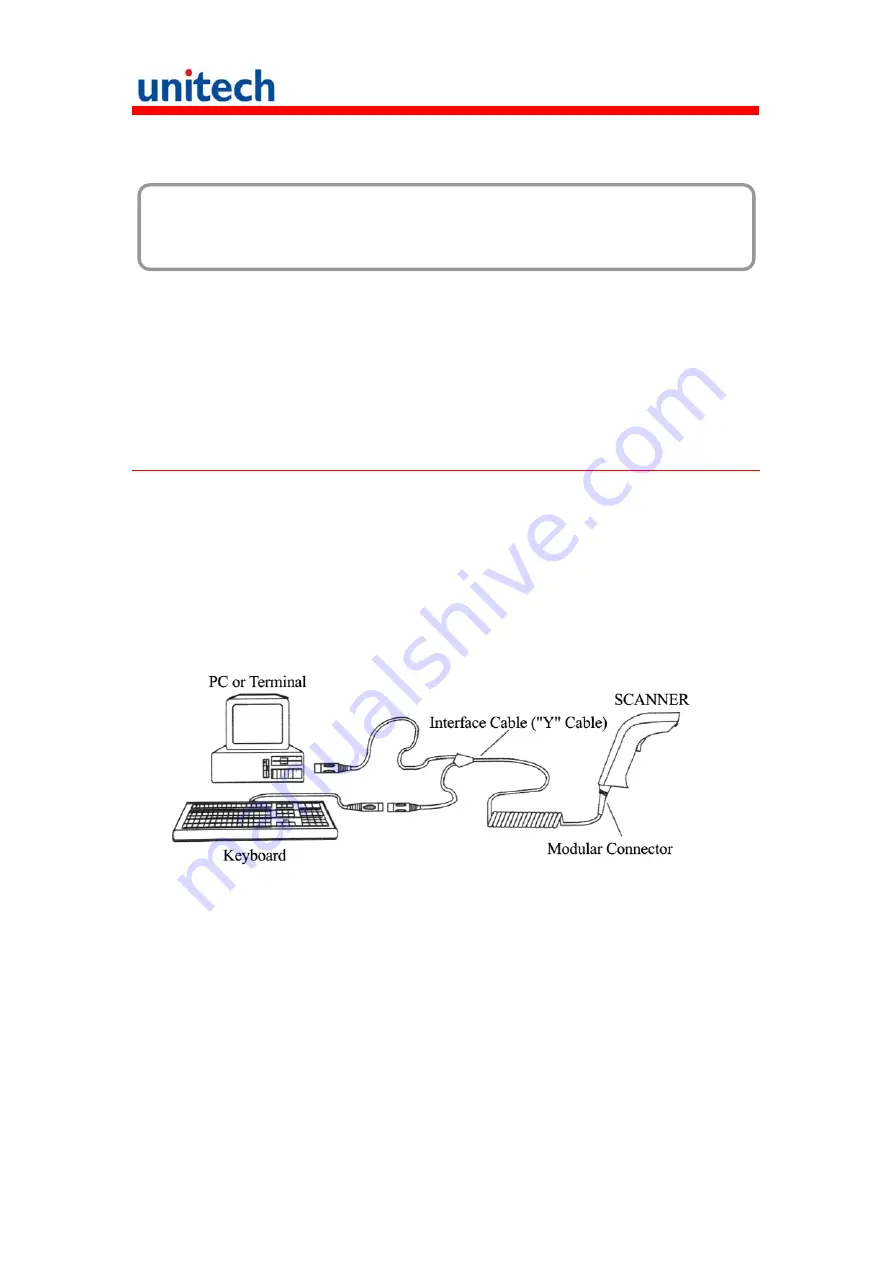 Unitech MS839 Скачать руководство пользователя страница 9