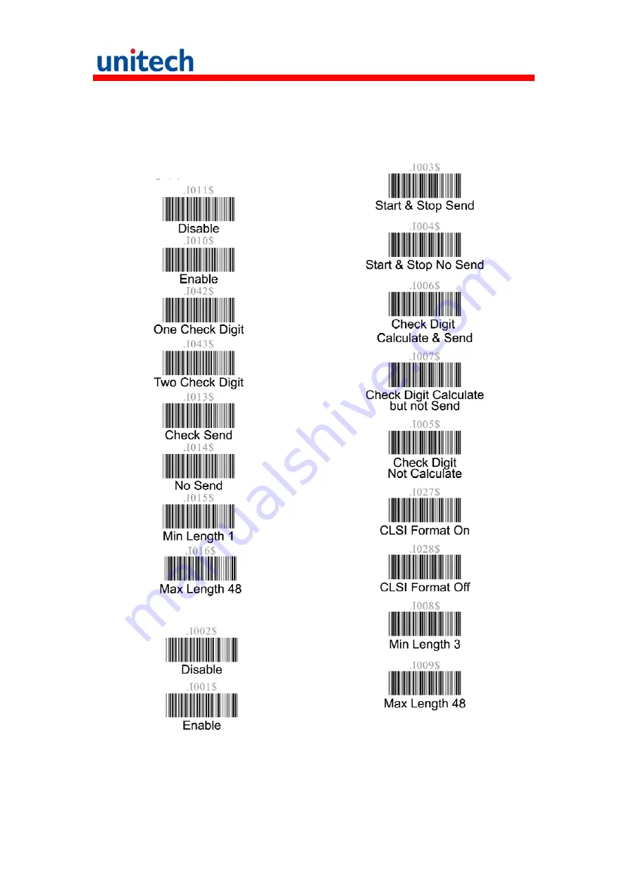 Unitech MS839 User Manual Download Page 49