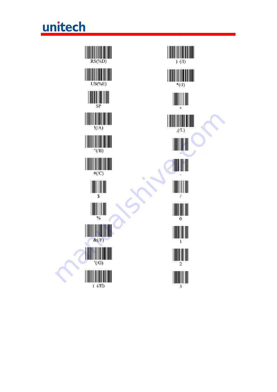 Unitech MS839 User Manual Download Page 57