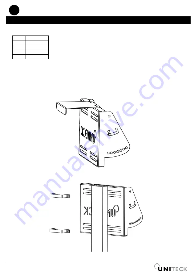 Uniteck UNIFIX 100S Скачать руководство пользователя страница 4