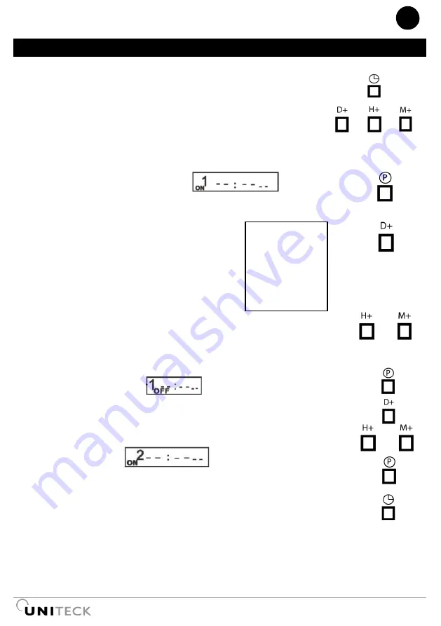 Uniteck UNITIMER 16.12 Manual Download Page 19