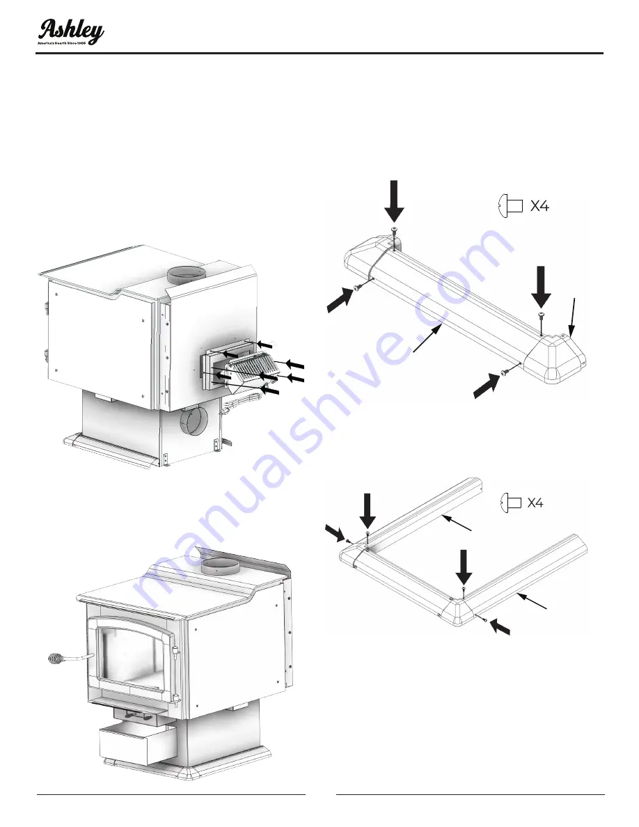 United States Stove Company Ashley AW3200E-P Скачать руководство пользователя страница 4