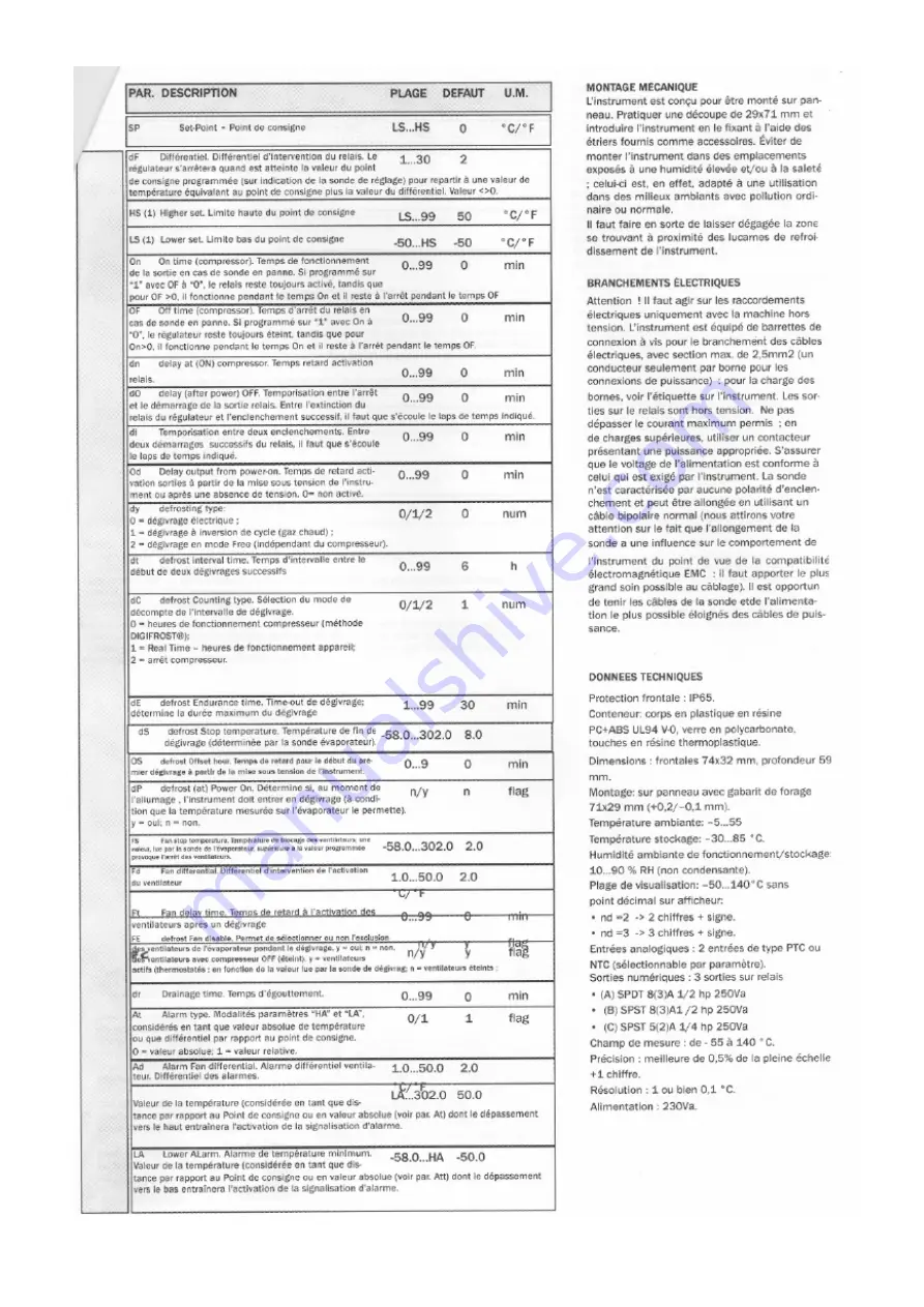 United Technologies Carrier MINICOLD COMPACT MCH 103 ZC Скачать руководство пользователя страница 17