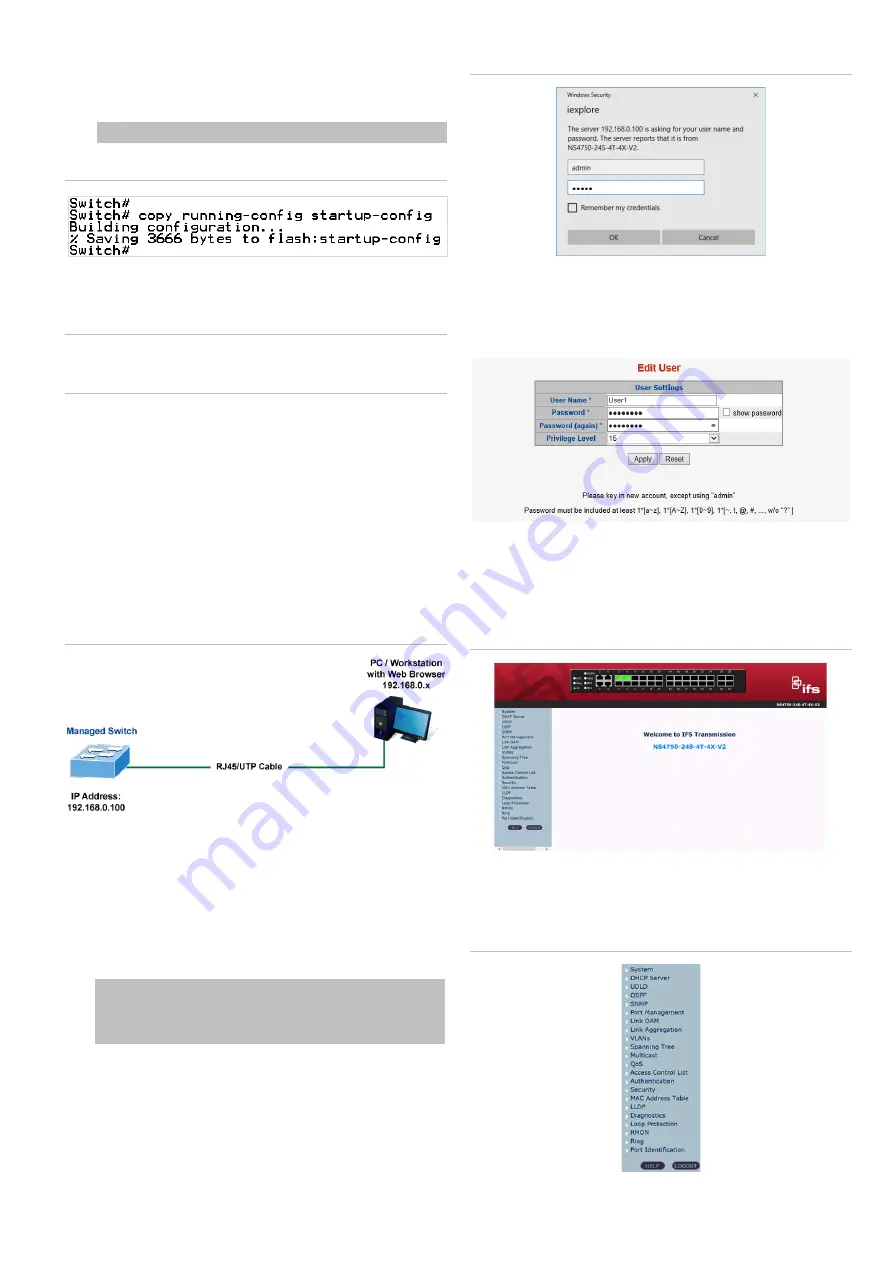 United Technologies Interlogix NS4750-24S-4T-4X-V2 Quick Installation Manual Download Page 3