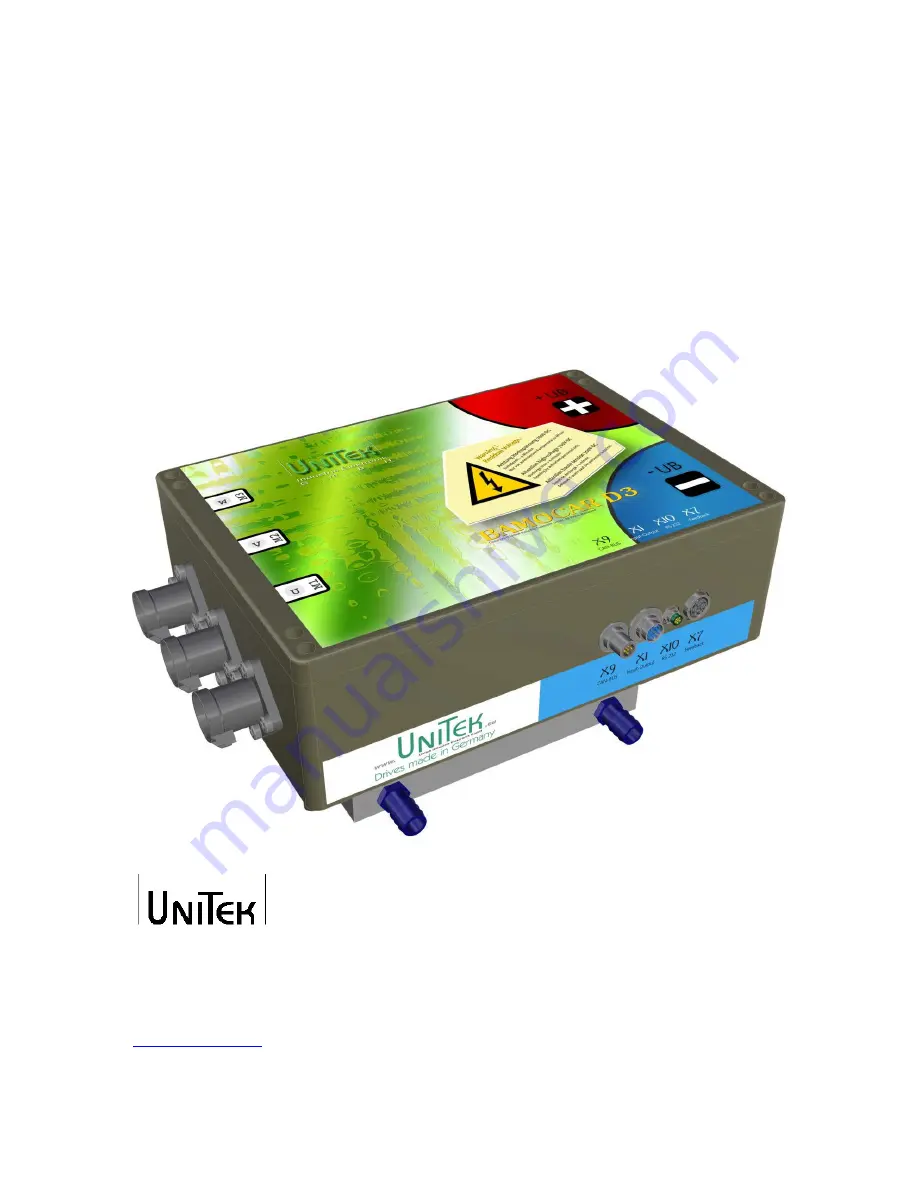 Unitek BAMOCAR D3 Manual Download Page 1