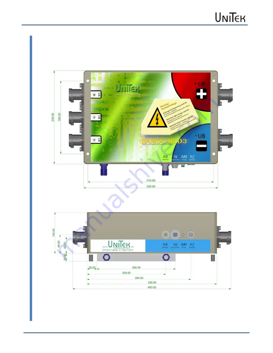 Unitek BAMOCAR D3 Manual Download Page 20