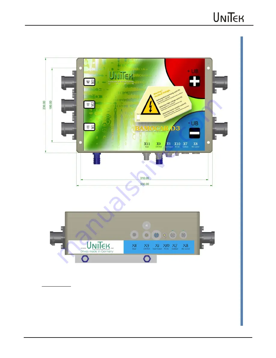 Unitek BAMOCAR D3 Скачать руководство пользователя страница 21