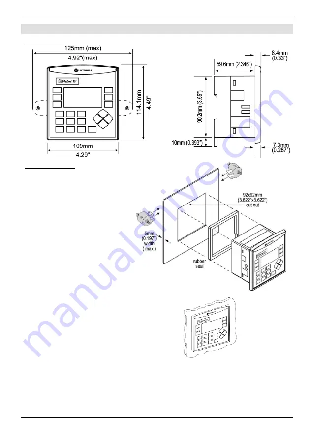 Unitronics Vision OPLC V130-33-R2 Скачать руководство пользователя страница 3