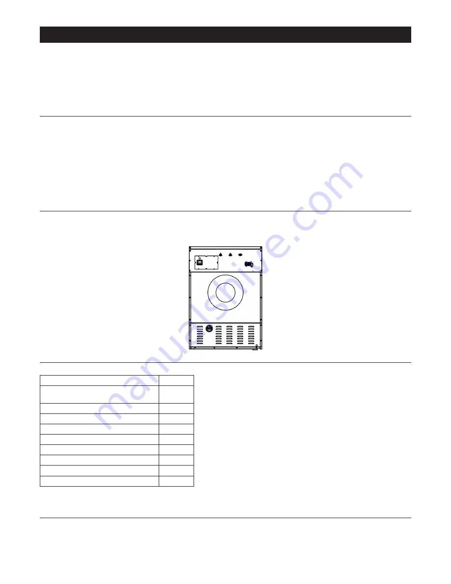 UNITY LAUNDRY SYSTEMS UTS62 Installation And Maintenance Instructions Manual Download Page 9