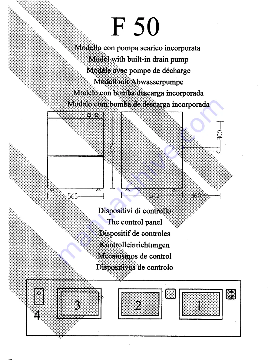 Univer Bar F 50 Operating Instructions Manual Download Page 3