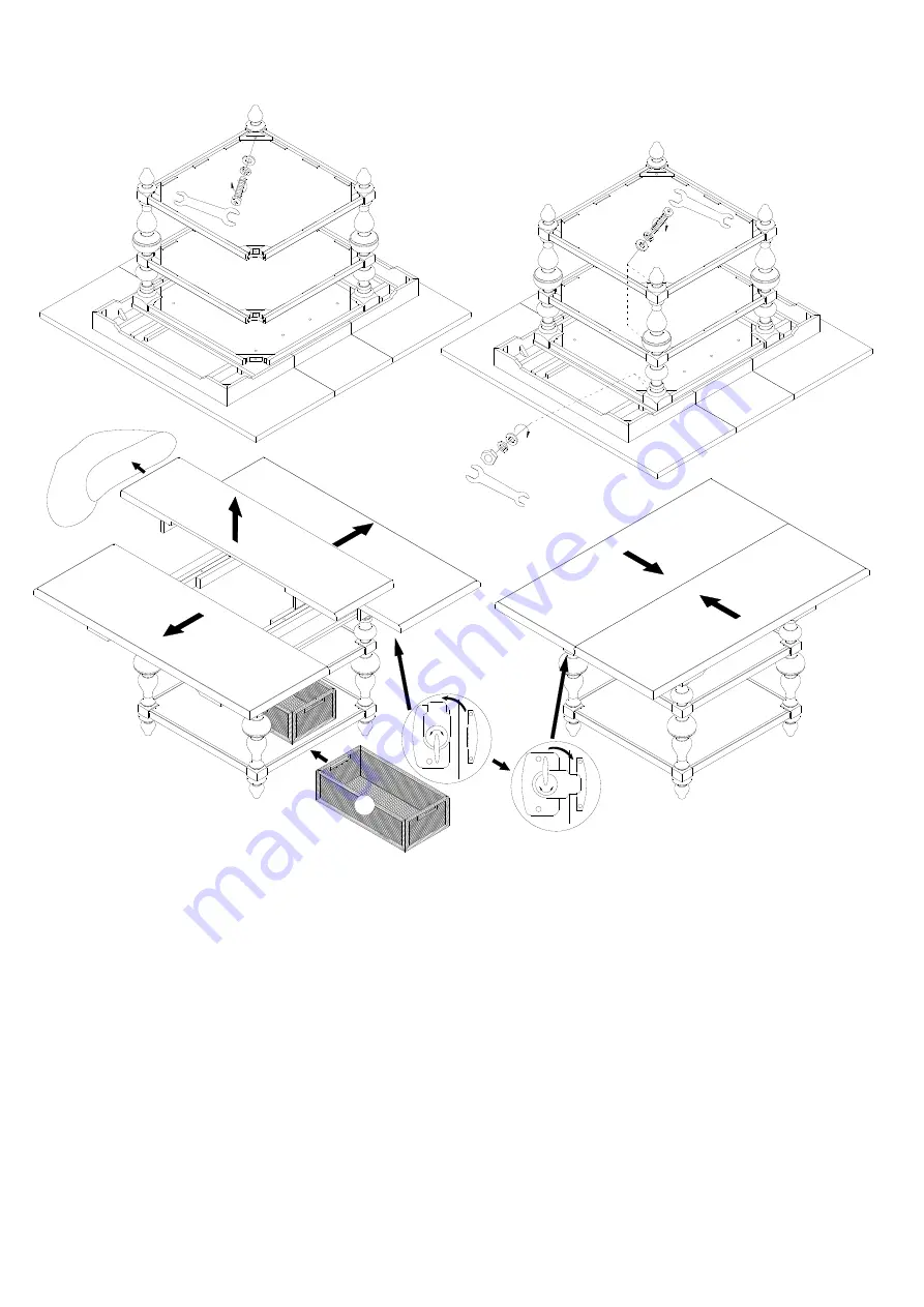 Universal Furniture 932-652 Скачать руководство пользователя страница 3