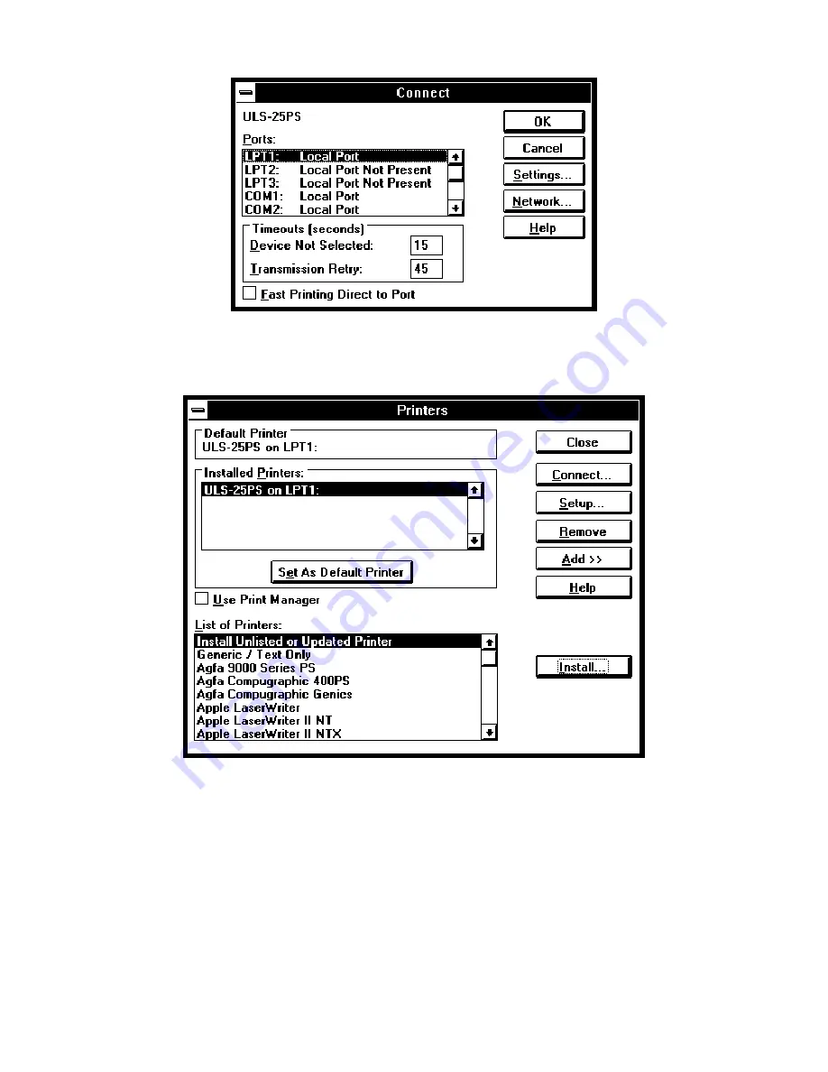 Universal Laser Systems ULS-25PS Operation Manual Download Page 16