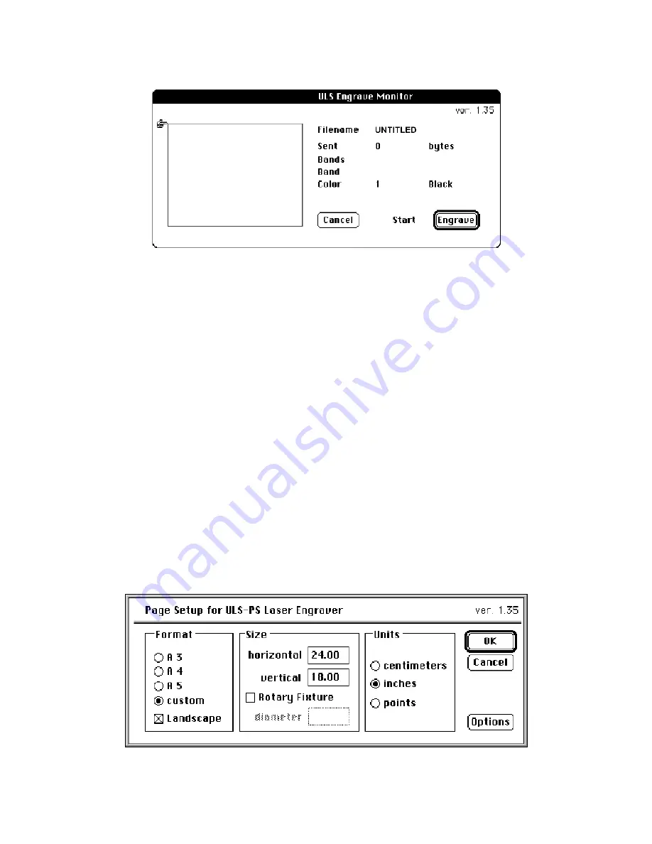 Universal Laser Systems ULS-25PS Operation Manual Download Page 32