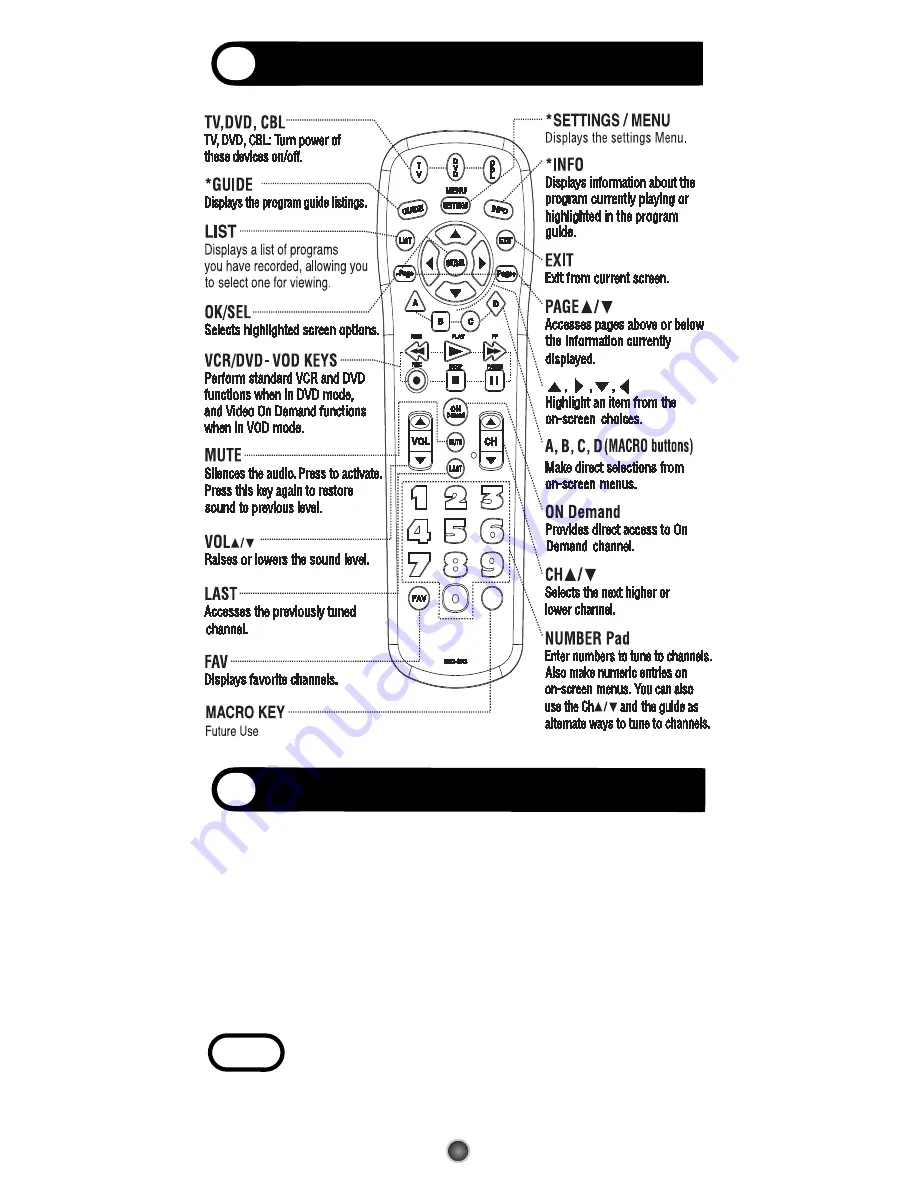 Universal Remote Control Easy Clicker UR3-SR3 Operating Manual Download Page 4