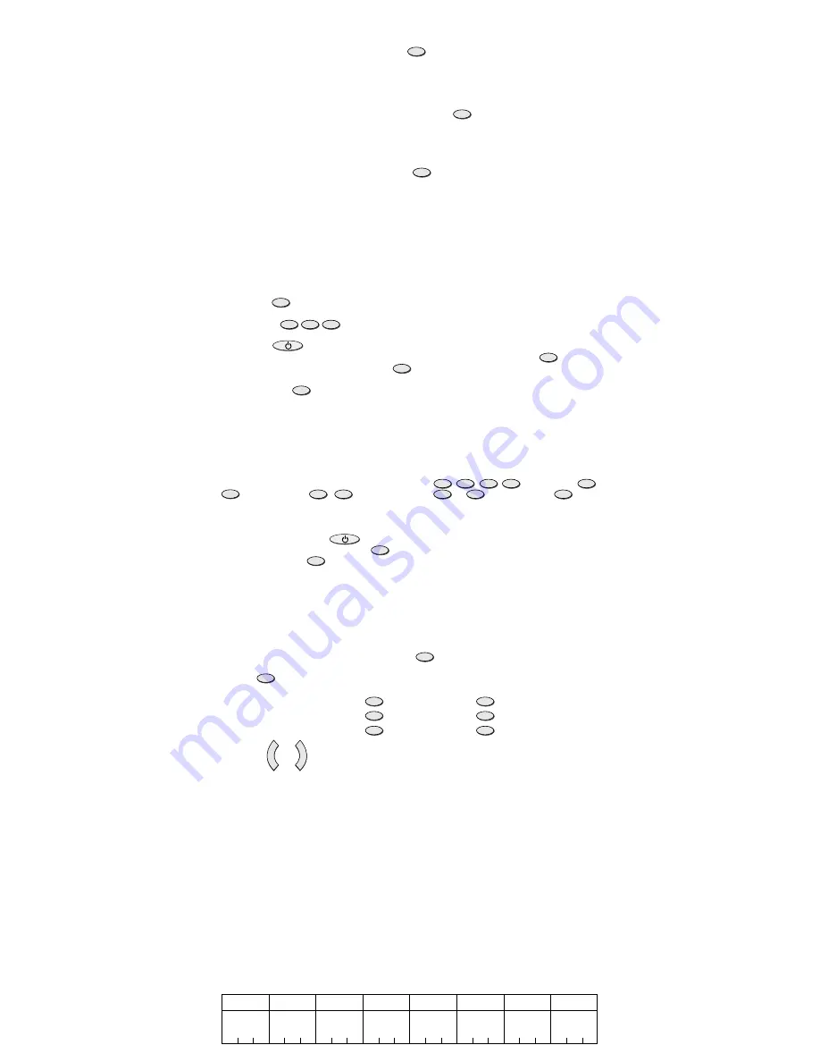 Universal Remote Control RC 8 Manual Download Page 5