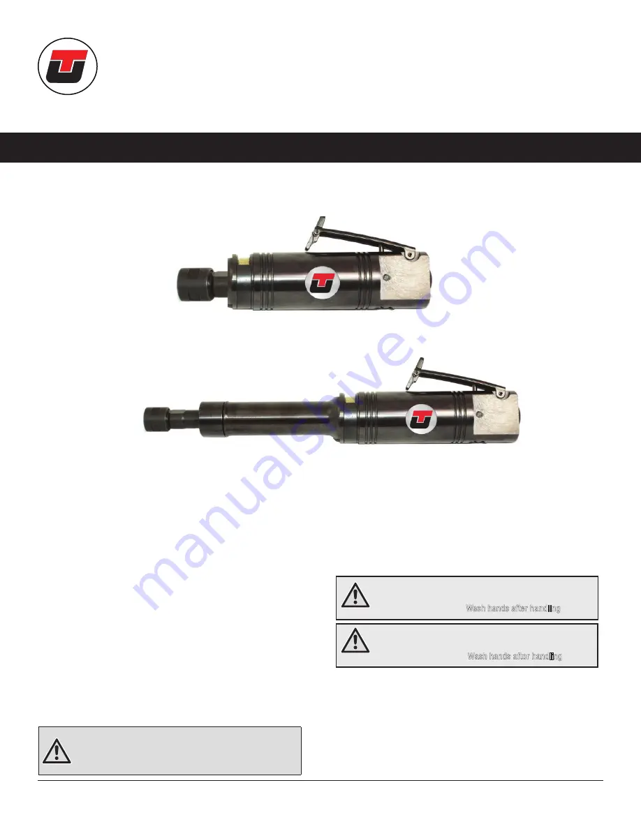 Universal Tool UT4425-1 General Safety Information & Replacement Parts Download Page 1